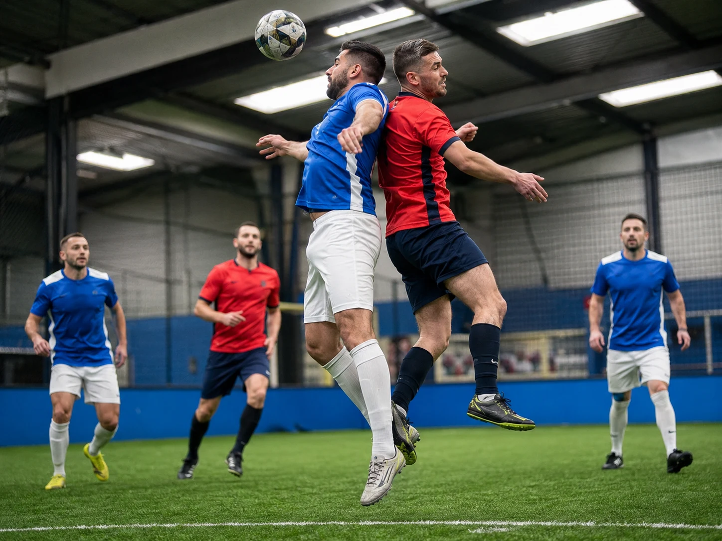 Match de foot indoor au Street Beauchamp